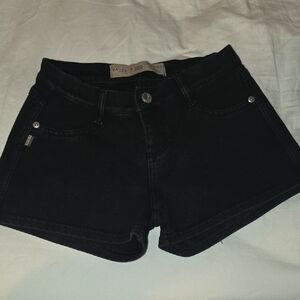 Vibrant Black Jean Shorts for Women